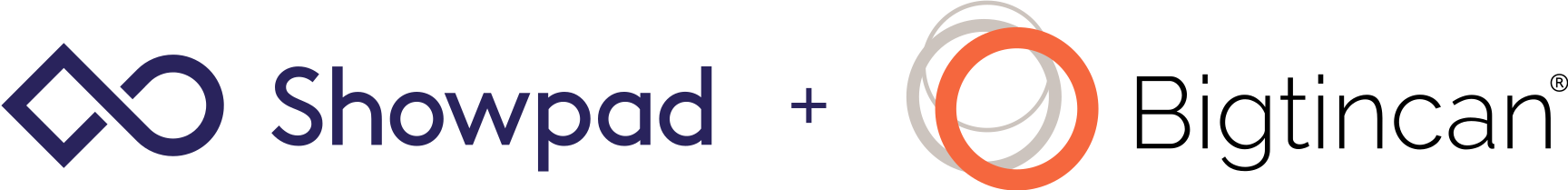 Showpad + Bigtincan l Trust Center Logo